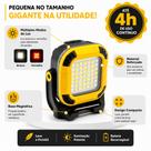 Mini Lanterna 8 Cores Com Base Magnética Led Holofote Multifuncional Refletor imã Potente Premium Mini Lanterna 8 Cores Com Base Magnética Led Holofote Multifuncional Refletor imã Potente Premium