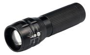 Mini Lanterna De Led Potente Tática Com Zoom Ajustável Pilha