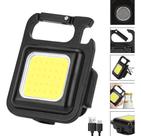 Mini Lanterna Led Potente Recarregável Portátil Bolso Usb