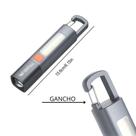 Mini Lanterna Led Recarregável Com Gancho Camping USB Mini Lanterna Led Recarregável Com Gancho Camping USB