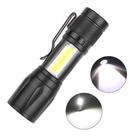 Mini Lanterna LED Tática Police Usb Recarregável Profissional Luz Branco