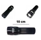 Mini Lanterna LED Zoom Pilha Camping Pesca Trilha LK-009