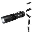 Mini Lanterna Tática LED Recarregável Portátil De Mão P/ Camping Pesca Emergência Viagem Casa