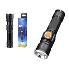 Mini Lanterna Tatica Recarregavel UV