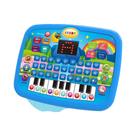 Mini Laptop Educacional Infantil Com Tela LED, Música, Roxo E Azul, Máquina De Aprendizagem Precoce Mini Laptop Educacional Infantil Com Tela LED, Música, Roxo E Azul, Máquina De Aprendizagem Precoce