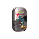 Mini Lata Pokemon Raio Preto e Fogo Branco De Eelektross e Galvantula