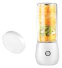 Mini Liquidificador De Vidro Portátil 450ml 6 Laminas de Aço Pratico Compacto Tomate