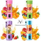 Mini liquidificador portátil 380ML Copo de suco recarregável USB com 6 lâminas de aço inoxidável Mini liquidificador portátil 380ML Copo de suco recarregável USB com 6 lâminas de aço inoxidável