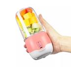 Mini Liquidificador Portatil De Suco Vitamina Elétrico 4 Lâminas 300ML