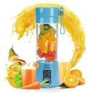 Mini Liquidificador Portátil Juice Azul Bivolt Mini Liquidificador Portátil Juice Azul Bivolt