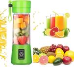 Mini Liquidificador Portatil Mixer Juice Garrafa Portátil Cabo USB 6 Lâminas Shake Coqueteleira