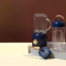 Mini Liquidificador Portátil Recarregável Shake Suco Azul - shop mix