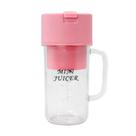 Mini Liquidificador Portátil Shake Suco Juice Cup Caneca Cabo Usb Rosa Mini Liquidificador Portátil Shake Suco Juice Cup Caneca Cabo Usb Rosa