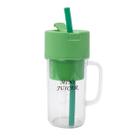 Mini Liquidificador Portátil Suco Cup Caneca Cabo Verde Mini Liquidificador Portátil Suco Cup Caneca Cabo Verde