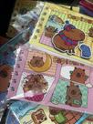 Mini livro de colorir de capivara com mais de 50 desenhos
