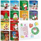 Mini livros de colorir de Natal BenLouis para crianças, 24 unidades