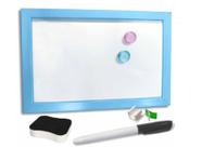 Mini Lousa Quadro Branco Magnético 20x30 C/ Imã Caneta Apagador