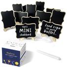Mini lousas de giz Bayfurui 12 unidades para etiquetas de alimentos