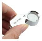 Mini Lupa De 30x 21mm Inox Relojoeiro Joalheiro Gota De Mão