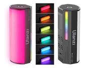 Mini Luz Led Rgb Ulanzi Magnética Portátil Preto Preto