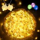 Mini luzes de bola LED ZGWJ 200PC brancas quentes para festa