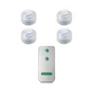 Mini Luzes LED Submersíveis À Prova d'Água Com Controle Remoto, Funcionamento a Bateria, Luzes
