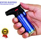 Mini Maçarico Automático A Gás Recarregável Acendimento Culinário
