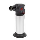 Mini Maçarico Portátil Gás Acendimento Automático Regulagem de Chamas