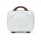 Mini Maleta Para Maquiagens Viagem Tipo Frasqueira Modelo Ursinho Rígida Com Cadeado TSA Mini Maleta Para Maquiagens Viagem Tipo Frasqueira Modelo Ursinho Rígida Com Cadeado TSA