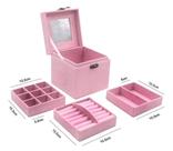 Mini Maleta Porta Jóias Bijuterias E Acessórios Mini Maleta Porta Jóias Bijuterias E Acessórios