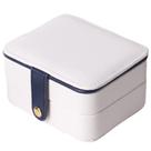 Mini maleta porta joias retangular 11x9x6