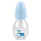 Mini Mamadeira Bico em Silicone Azul 3009 60ml - Petita