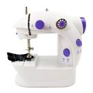 Mini Maquina Costura Elétrica Portátil Roupa Bivolt C/ Pedal