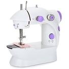 Mini Máquina de Costura 4 em 1 Portátil Elétrica Bivolt 110V 220V SM -202A