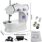 Mini maquina de costura portatil para pequenas costuras