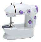 Mini Máquina De Costura Reta Portátil Com Pedal 110v/ 220v Cor Branco 110v/220v