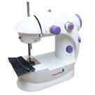 Mini máquina de costura reta portátil pedal barra importway