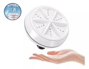 Mini Máquina de Lavar Roupa Cucudy, Portátil, Turbina Arruela Ajustável, Cabo USB