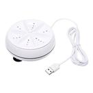 Mini Máquina De Lavar Roupa Portátil Usb Bivolt Turbine Wash