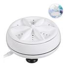 Mini Máquina De Lavar Ultrasonic Portátil Lavanderia Branco Alfa.shop