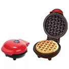 Mini Máquina De Waffle Elétrica Portátil 110V Antiaderente - Mini Maker