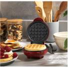 Mini Máquina De Waffles Elétricas Portáteis Antiaderentes 110V Cozimento Doméstica Compacta