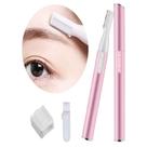 Mini Maquina Depiladora Apara Pelos Rosto Buço Sobrancelhas Caneta Rosa