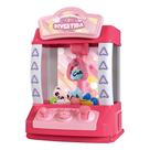 Mini Máquina Garra Pelúcia Divertida 29cm Rose - Dm Toys