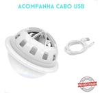 Mini Máquina Lava Louças De Pia Lava Alimento Fruta Legume Verdura Vegetais Usb Portatil Facil Pratico De Usar