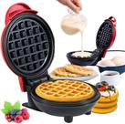 Mini Máquina Waffle Panela Elétrica Antiaderente Elétrica Casa Cozinha 110v - 350w