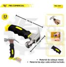 Mini Martelo Cabo Curto Emborrachado 23mm Unha Aço Carbono Profissional Carpintaria FBG-3061