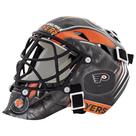Mini máscara de goleiro de hóquei Franklin Sports Philadelphia Flyers
