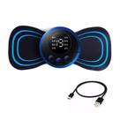 Mini Massageador Estimulador Elétrico Alivio Muscular Usb Mini Massageador Estimulador Elétrico Alivio Muscular Usb
