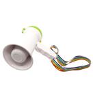 Mini megafone ajuste e portatil sirene dobravel luxo